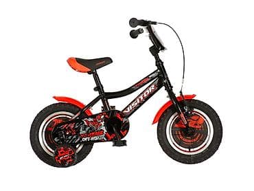 solfedjo za prvi razred: Bicikl kids Visitor Xtreme 12" – crno/crveni Visitor Xtreme dečji — 4