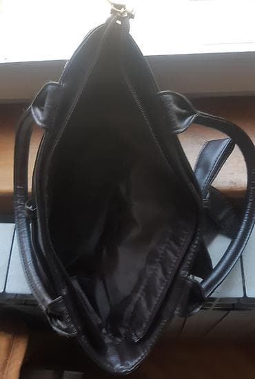 cloe torba: Damska torba – braon elegantna i praktična - Materijal: glatka eko — 3