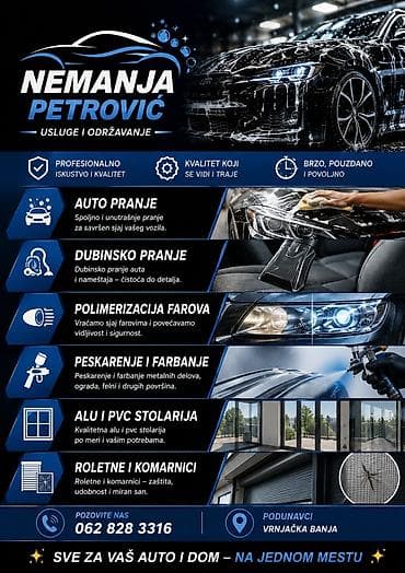 cpap maska: Usluge održavanja vozila i doma – Nemanja Petrović - Auto pranje - — 1