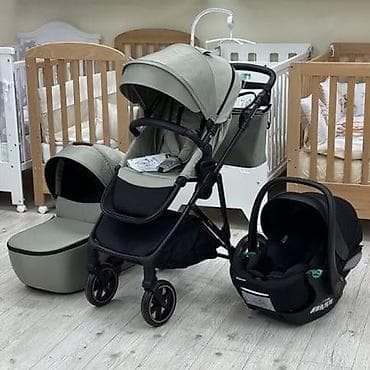 zimski skafanderi za bebe: KIKKA BOO Thea premium 3u1 set – army green (SKU: KKB20136PRSET-180) — 1