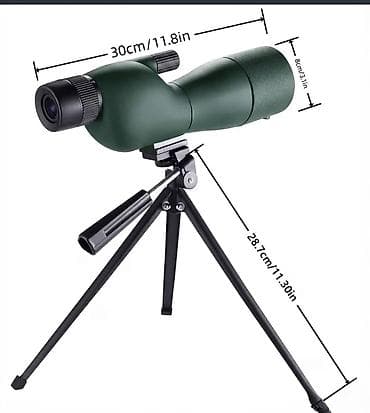 rimski 45: BORWOLF ED 25–75x80 monokularni spektiv sa stativom - Uvećanje — 8