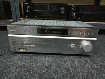 digitalne antene za tv: Sony STR-DE 598 sivi risiver surround Hi-FI Tuning range: FM, MW — 1