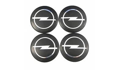 Vozila: OPEL-plastificirane nalepnice za felne-set od 4 komada BLACK OPEL - — 1