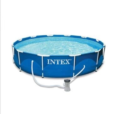 bazen intex 610x305x122: Intex bazeni sa metalnom konstrukcijom i pumpom : 305 x 76 cm 16200 — 1
