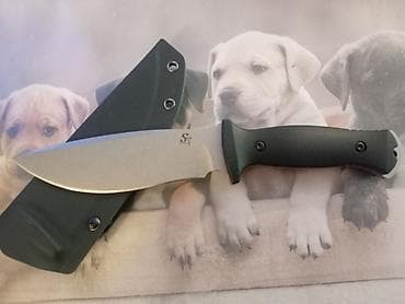 macje oko za bicikl: Sativien ST 38 - Tip: fiksni outdoor/taktički nož - Oštrica: drop — 1