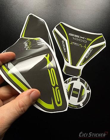 Bajaj: Suzuki GSXS 1000 Komplet protektori Tank pad cep bocni-2768 Komplet — 4