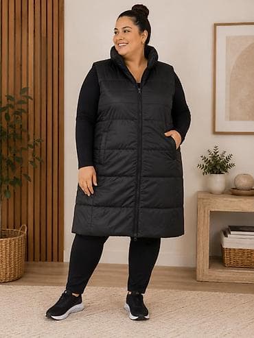 ves 11109: Ženske plus size jakne i prsluci – lagani, topli i praktični - Kratka — 4