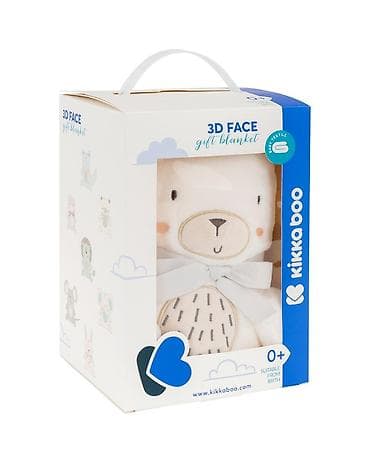 KIKKA BOO – KikkaBoo Baby ćebence sa 3D vezom 75x100 “My Teddy” Šifra