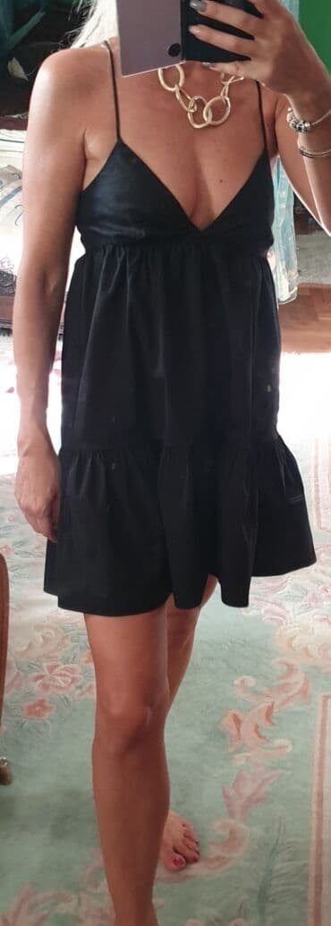 p. s. fashion kaputi: Zara S (EU 36), color - Black, With the straps — 5