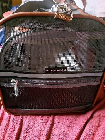 ptice na poklon: Mr. Peanut’s torba–transporter za kućne ljubimce - Elegantna torba za — 2