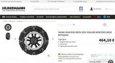 auto parfemi: *** AKCIJA *** 0652 Ekstra kvalitetni lanci za sneg - RUD-matic Disc — 8