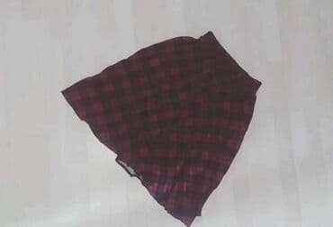 karirane suknje: Crvena karirana suknja m vel moze i l — 1