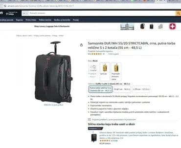wenger ranac zenski: Putna torba, Samsonite — 9