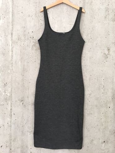 comma haljine 2022: Zara M (EU 38), color - Grey, With the straps — 1