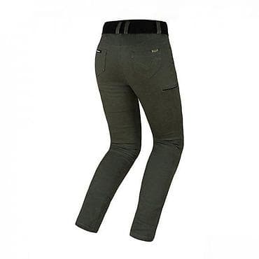 reserved muski sakoi: Muške pantalone u tamnozelenoj boji, dizajnirane za svakodnevnu — 2