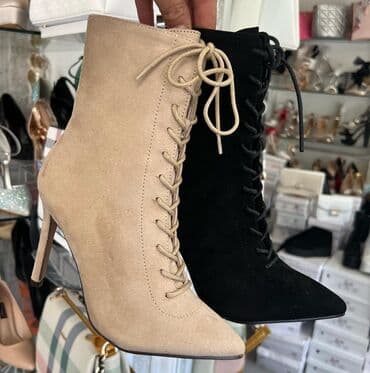 kožna anatomska obuća: STREČ ČIZIMA 🔥eko -koza ➡️mekana i lagana ➡️štikla 10cm Cena4300rsd — 1