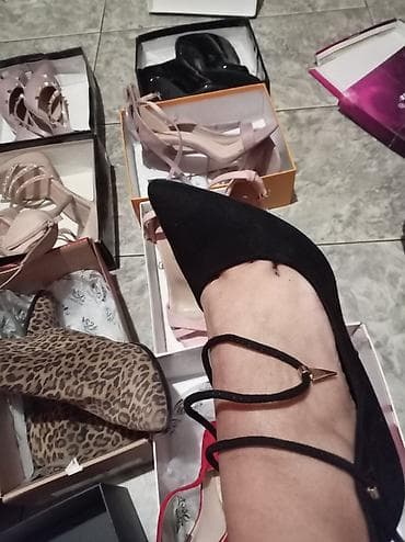 wolmaks sandale: Ženske cipele na visoku potpeticu – više modela - Crne salonke sa — 7