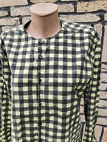 bluze od konca: Ženska košulja – karirana - Veličina: L - Mere: širina pazuh–pazuh 56 — 3