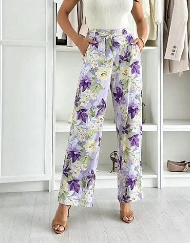 siroke pantalone na pruge: ✅Ženske široke pantalone sa printom
✅1800 din — 5
