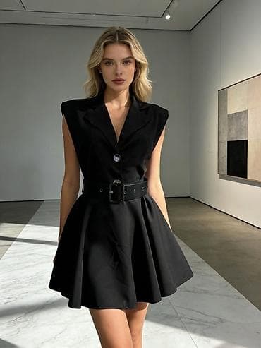 ✅Ženska mini haljina u stilu sakoa sa remenom
✅2600 din na lalafo.rs ✅Ženska mini haljina u stilu sakoa sa remenom
✅2600 din