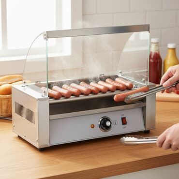 sporet elektricni polovan: Hot Dog Roller – Električni roštilj za hot doge 🌭 NOVO Specifikacija — 1