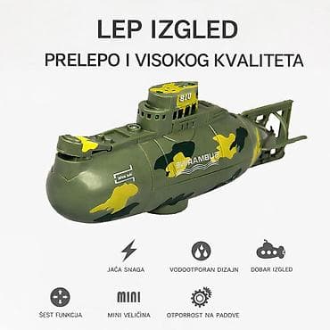 Autosedišta: Nova RC podmornica. Ima punjivu bateriju koja se puni preko USB kabla — 7