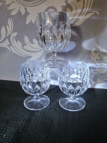 case za zestoko pice: Case nove,kristal,rucni rad Nachtmann Nemacka za zestoko pice 80te — 1