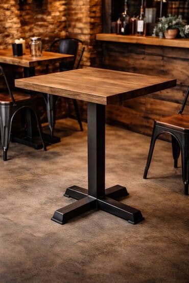 ormar puno drvo: Set visokog barskog nameštaja – metal/drvo - Komplet obuhvata: 1 — 2