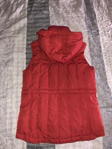 mango vuneni kaput: S (EU 36), color - Red — 2