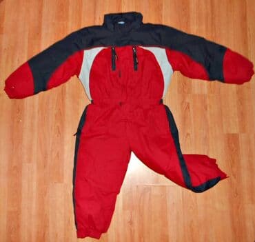 Skafander crveni vel. 4-5 duzina od ramena do kraja nogavice 104 — 2