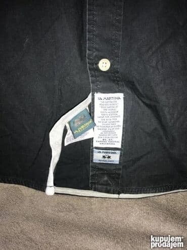 Suits: Original La Martina kosulja L TOP 100% cotton Ramena 49cm duzina — 3