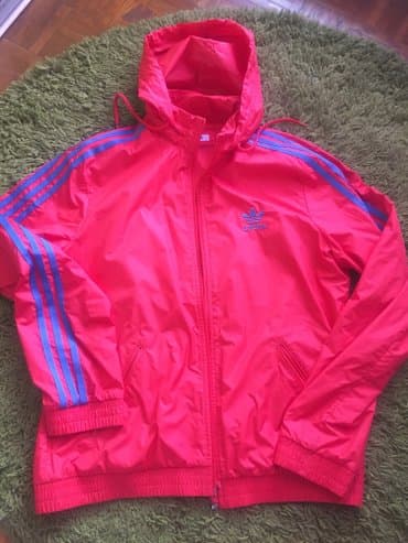 new balance trenerke: Adidas, L, Jednobojni, bоја - Crvena — 2