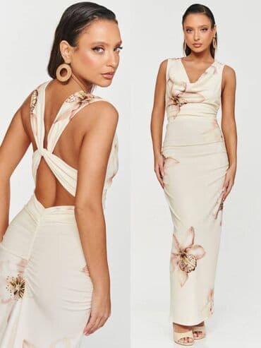 crvene haljine do kolena: Other sleeves — 3