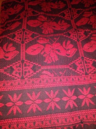 Ćilim, Pravougaoni, bоја - Crvena