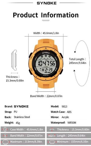 satovi fossil ženski: Sport watch, Male — 3