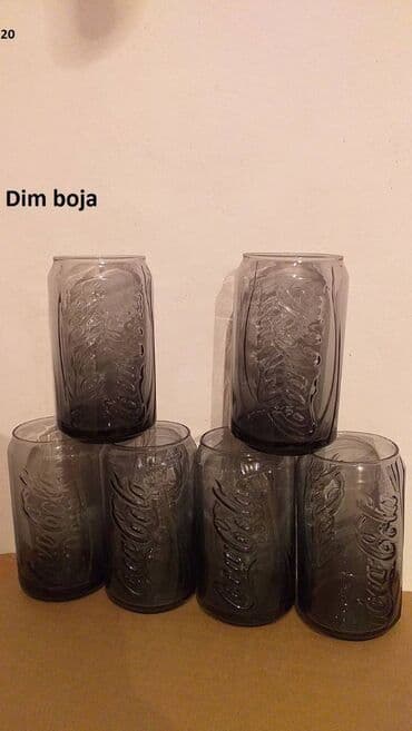 saksije sa nogicama: CocaCola čaše kompleti Kao sa slika Polovno kao novo Odlično Ne — 28