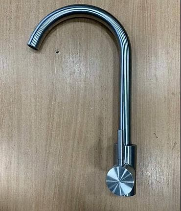 Visoka slavina od inox - a za lavabo ili sudoperu - dve cevi
 s s