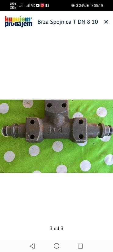 Alati i mašine: Brza spojnice T DN 8/10 - Tip: T-razdelnik sa brzim spojnicama - — 3