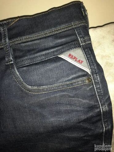 ovs farmerke: Original Replay farmerice 32 98% cotton 2% elastin Polustruk 43cm — 4