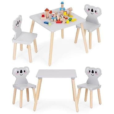 Setovi stolova i stolica: Dečiji set nameštaja Koala – sto + 2 stolice, ECOTOYS Šifra — 2