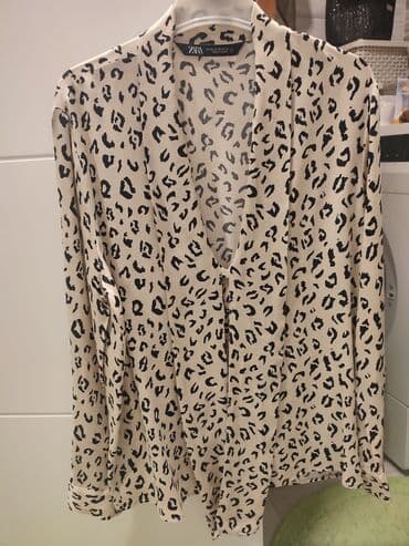 c a tunike: Zara, XS (EU 34), Viscose, Animal, color - Multicolored — 3