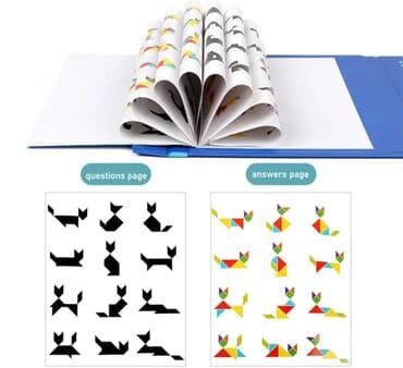 pepco igracke: Tanagram puzzle magnetne. Razvijaju decu u svakom pogledu. Edukativne — 4