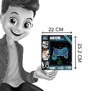 antilop kratke cizme: Svetleći džojstik 106661 BUKI – kreativni neon DIY set za decu — 4