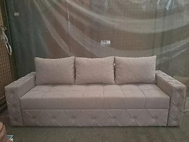 forma ideale ormari za terasu: Trosed na razvlačenje – moderan, tapaciran model sa dekorativnim — 4