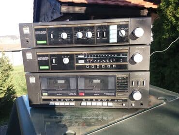 mikrofon za decu dexy co: Sanyo maxi stub iz 3 dela. Japan -ispravan, 3 odvojive komponente — 1