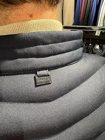 subare beograd: Muška lagana puffer jakna – tamnoplava - Klasičan, ravan kroj sa — 2