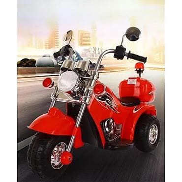 motoric za decu: Motor na akumulator Delfino Police – crveni trotočkaš za mališane do 4 — 3