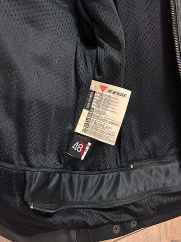 muske bunde od krzna: Kožna jakna Prava koža, bоја - Crna — 5