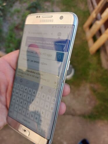 pojacala i zvucnici: Samsung Galaxy S7 Edge, 32 GB, color - Grey, Fingerprint — 7