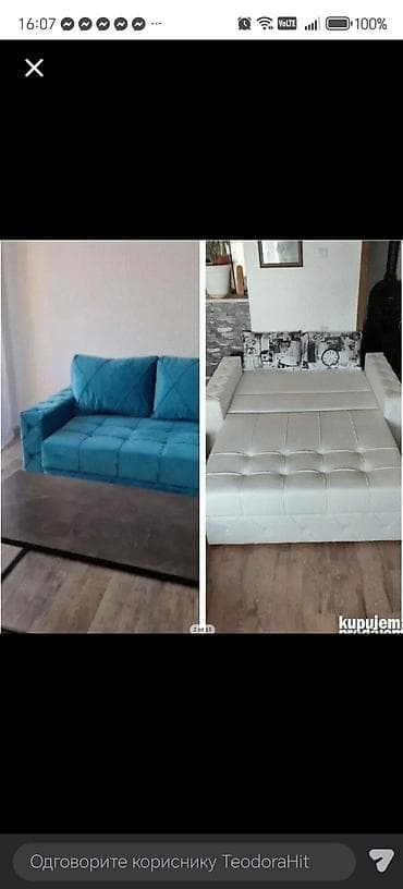 Trosed/ugaona garnitura na razvlačenje – višefunkcionalni model Izrada